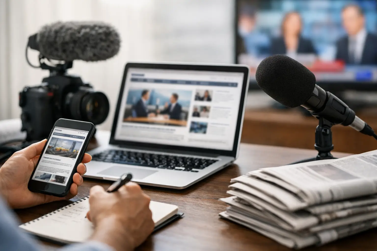 Como sair nos media com estratégia