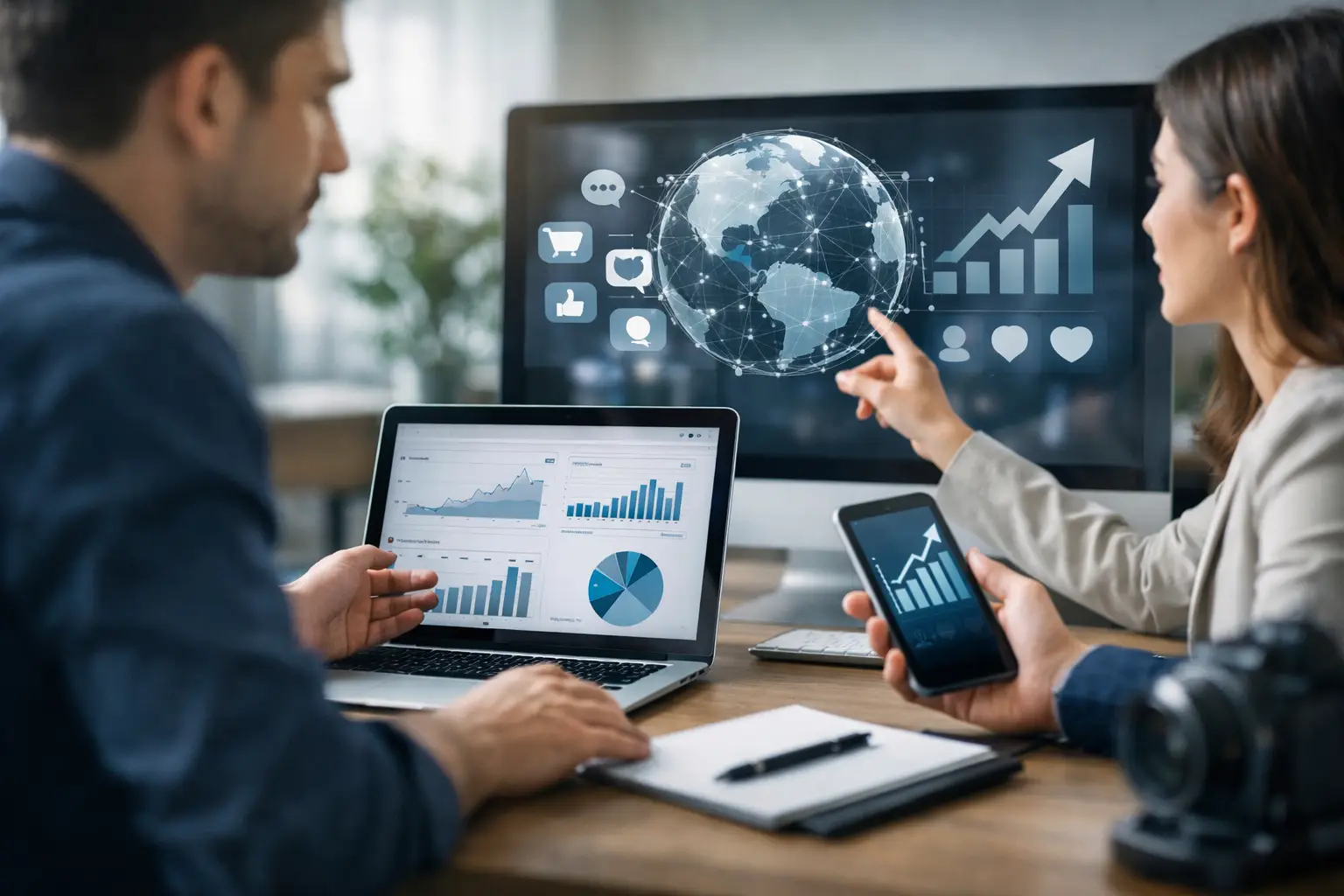 Presença digital para empresas com impacto